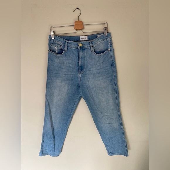 🌞New to closet🌞Frame Le Sylvie Cropped  Jeans - Picture 3 of 4